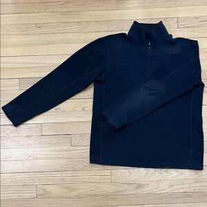 Patagonia Navy Zip-Up Sweater